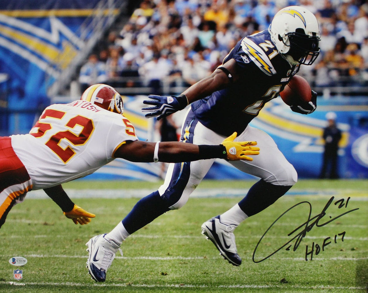 Ladainian Tomlinson San Diego Chargers Signed 16x20 Photo HOF BAS-Powers Sports Memorabilia