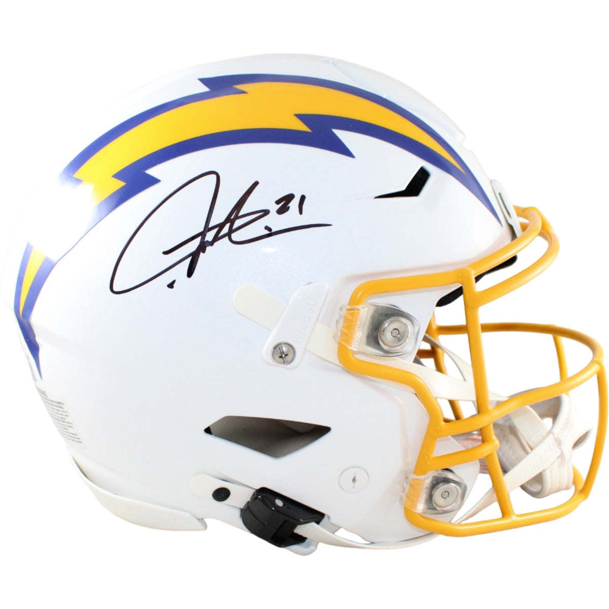 LaDainian Tomlinson Los Angeles Chargers SpeedFlex Signed Helmet-Powers Sports Memorabilia