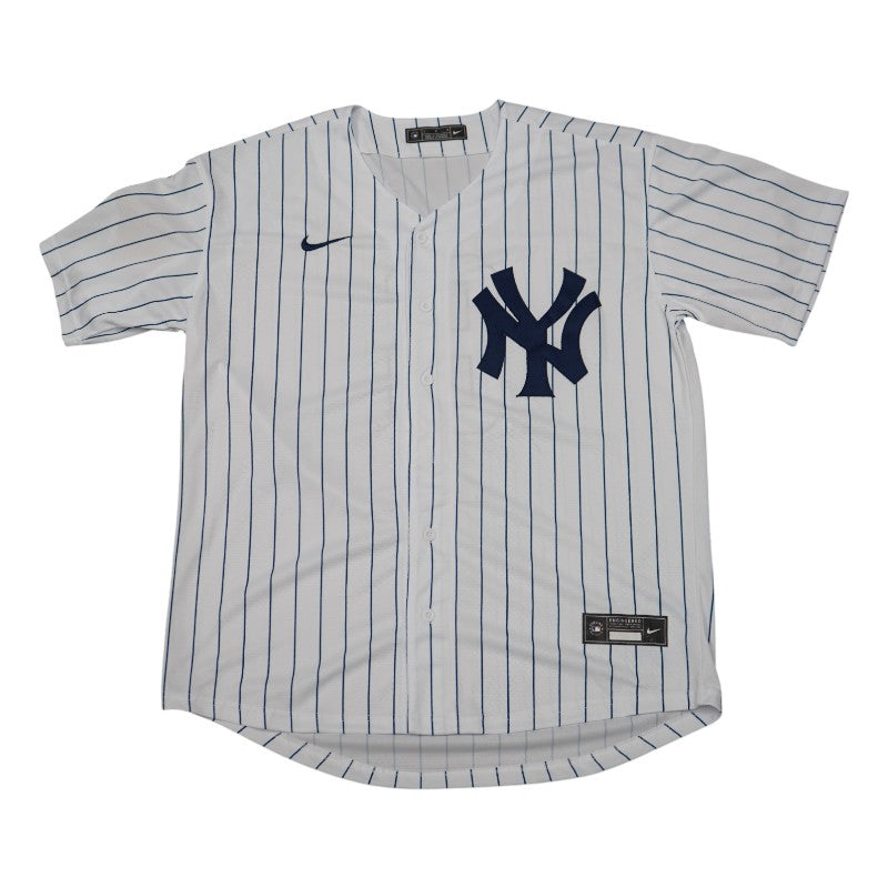 Joe Torre New York Yankees Signed Home Jersey with 1996 WS Patch JSA Holo Only-Powers Sports Memorabilia
