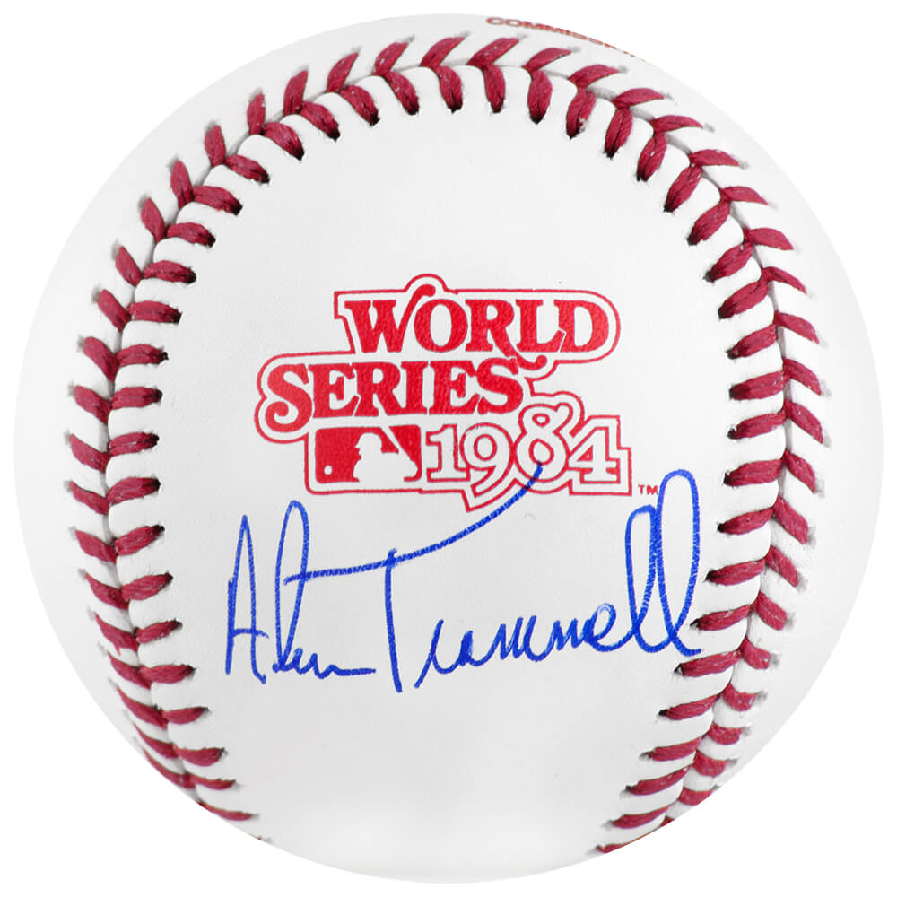 Alan Trammell Detroit Tigers Autographed Rawlings Official 1984 World-Powers Sports Memorabilia