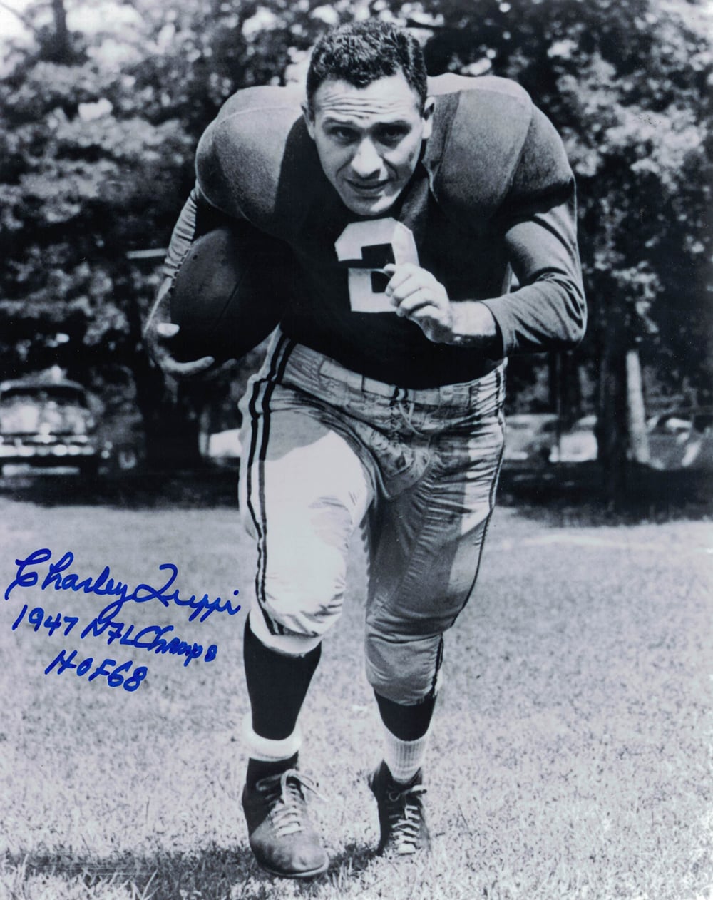 Charley Trippi Chicago Cardinals Signed 8x10 Photo-Powers Sports Memorabilia