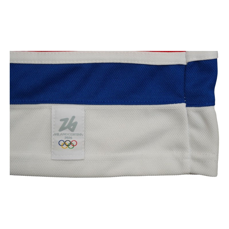 Vincent Trocheck 2026 USA Olympic Team Signed Inscribed White USA Jersey JSA Holo Only-Powers Sports Memorabilia
