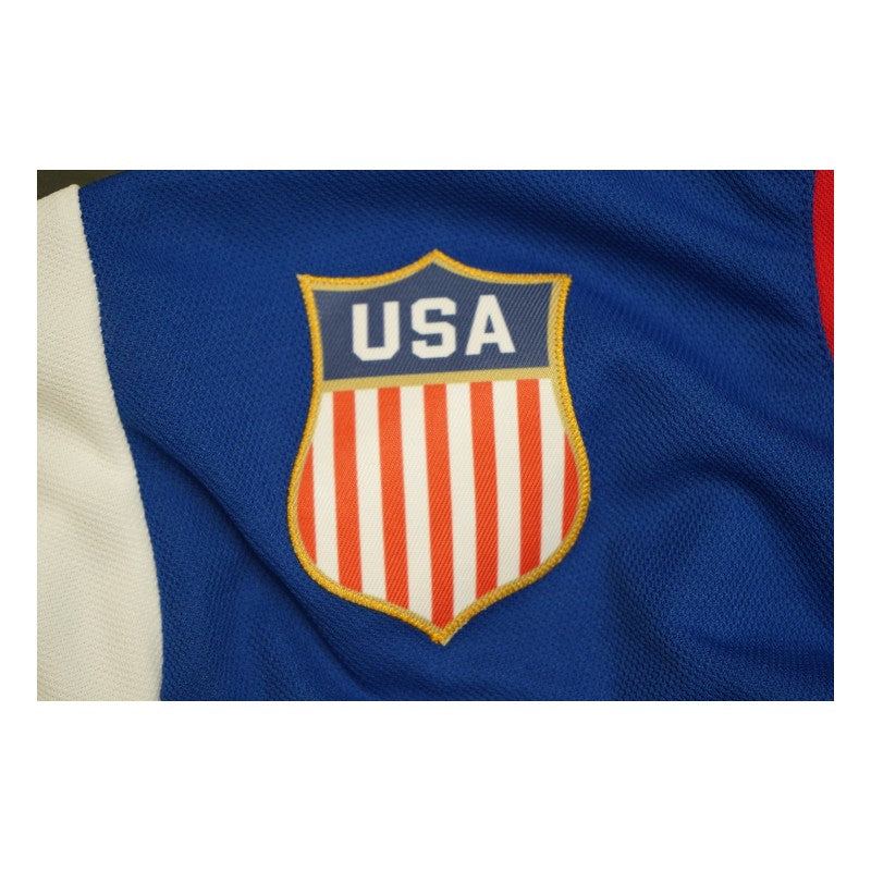 Vincent Trocheck 2026 USA Olympic Team Signed Inscribed White USA Jersey JSA Holo Only-Powers Sports Memorabilia