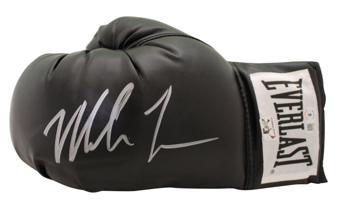 Mike Tyson Signed Black Left Handed Boxing Glove – Beckett Authenticated-Powers Sports Memorabilia