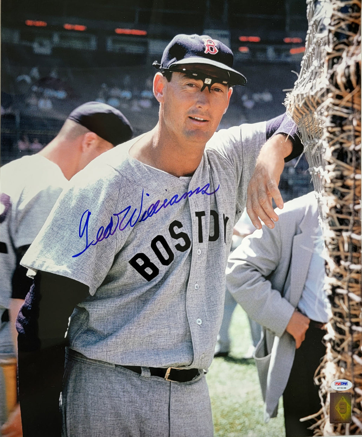 Ted Williams Autographed Boston Red Sox 16x20 Photo PSA/DNA Authenticated PSA K73198-Powers Sports Memorabilia