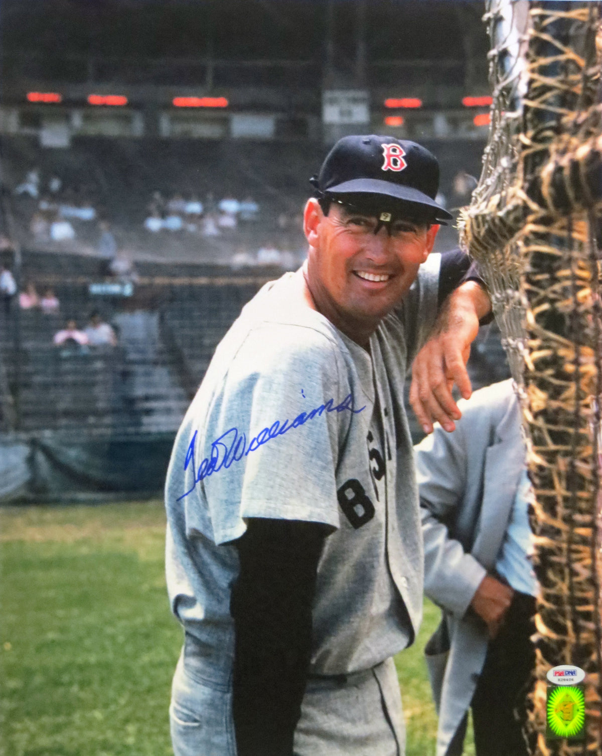 Ted Williams Autographed Boston Red Sox 16x20 Photo PSA/DNA Authenticated-Powers Sports Memorabilia