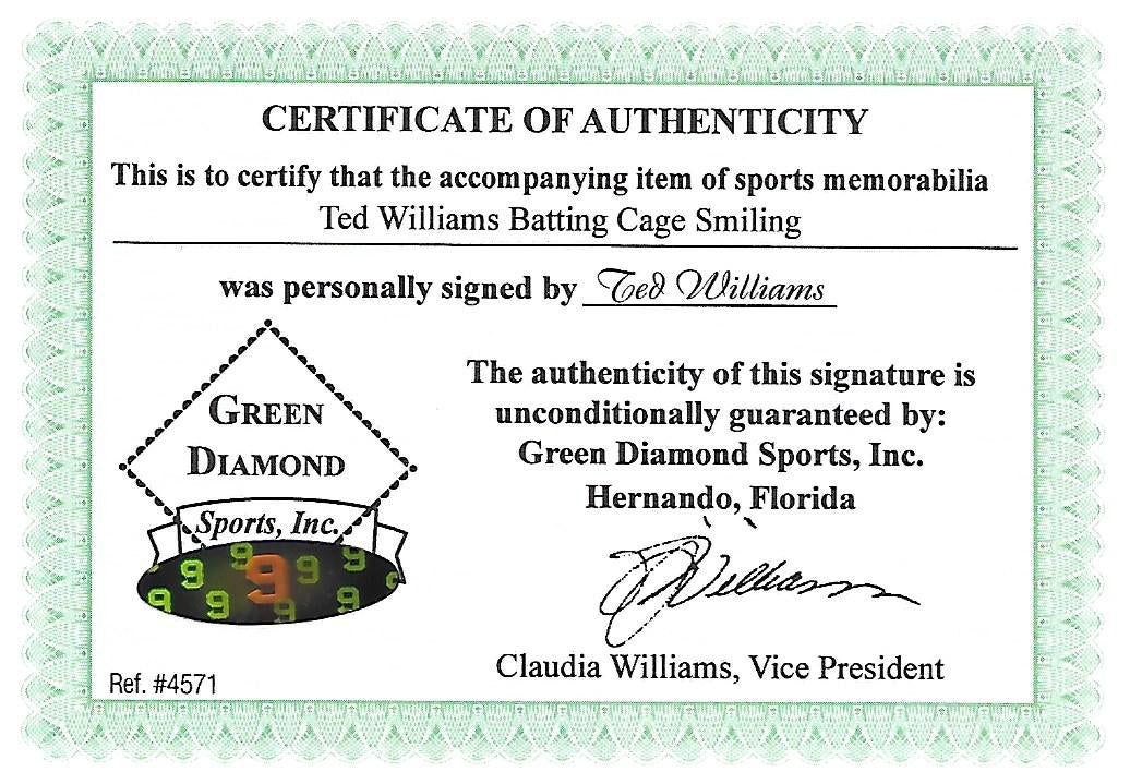 Ted Williams Autographed Boston Red Sox 16x20 Photo PSA/DNA Authenticated-Powers Sports Memorabilia