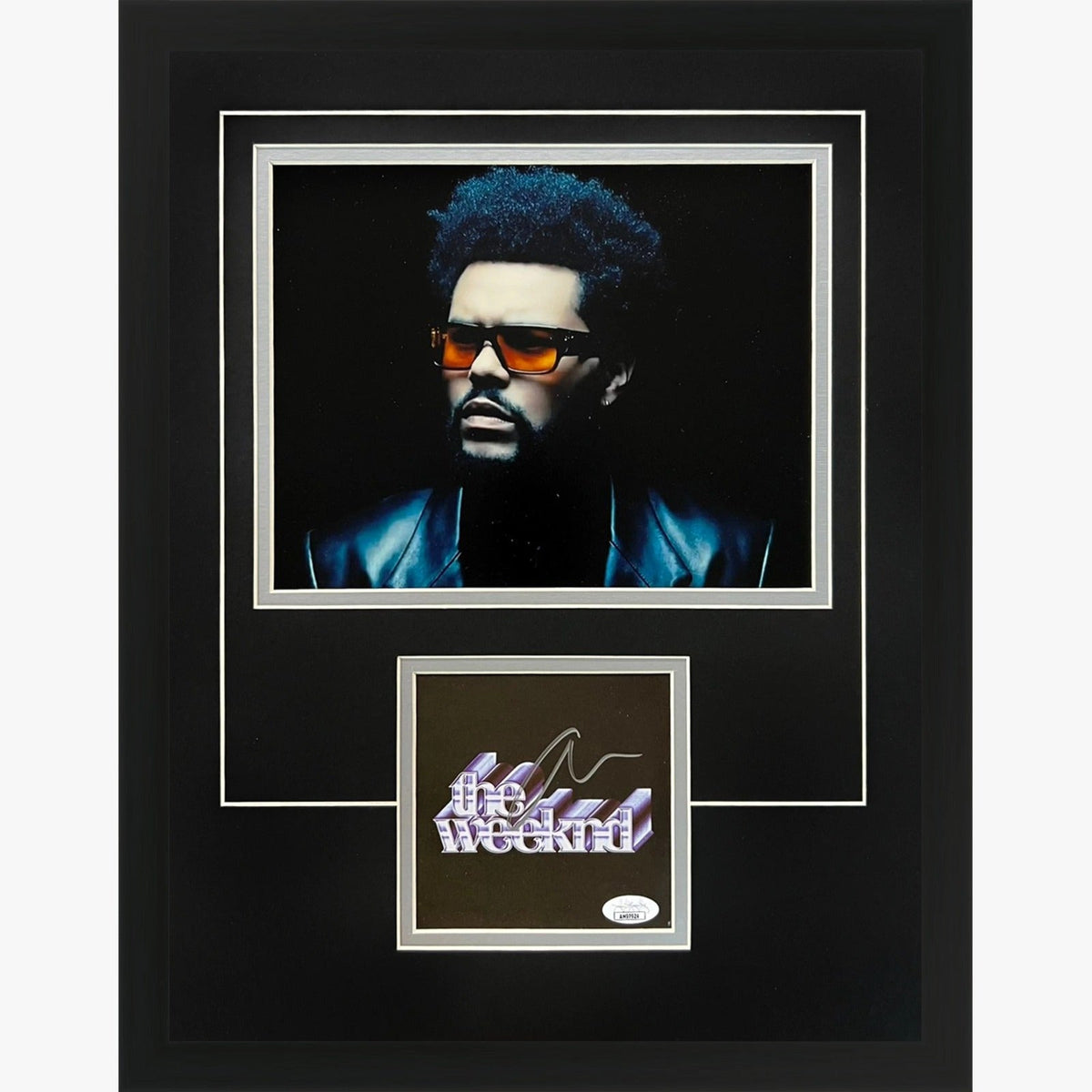 Autographed The Weeknd Dawn FM Deluxe Framed CD and Cover - JSA-Powers Sports Memorabilia