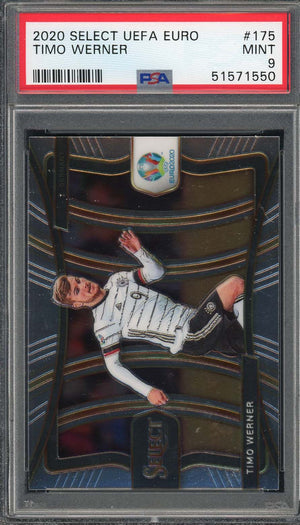 Timo Werner 2020 Select UEFA Euro Soccer Card #175 PSA 9-Powers Sports Memorabilia