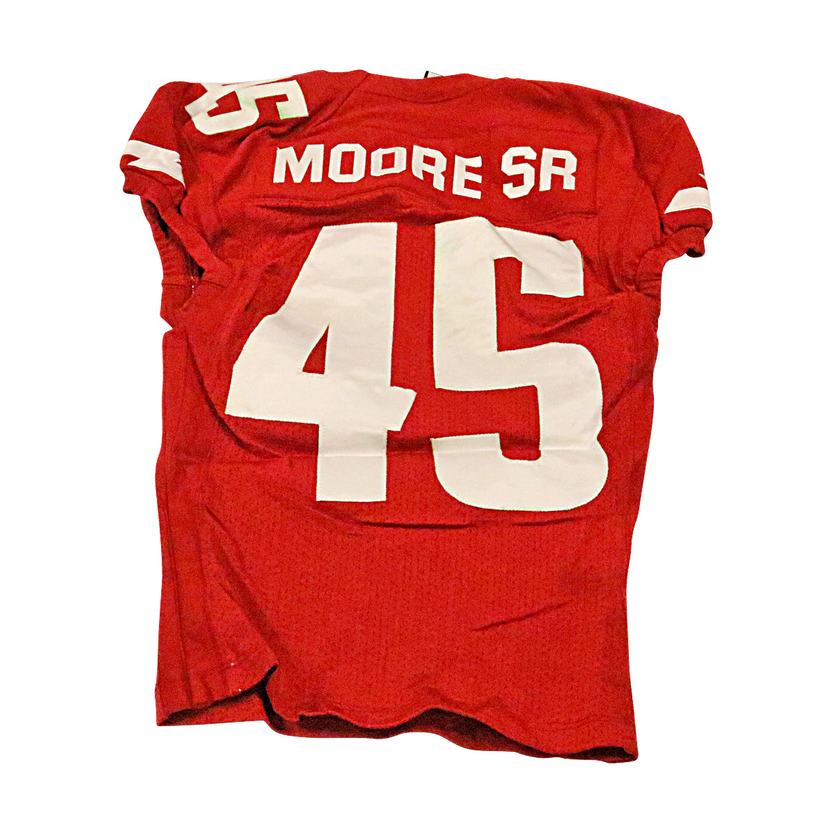 Rahim Moore Sr DC Defenders 2020 Game Used Home Jersey S-Powers Sports Memorabilia