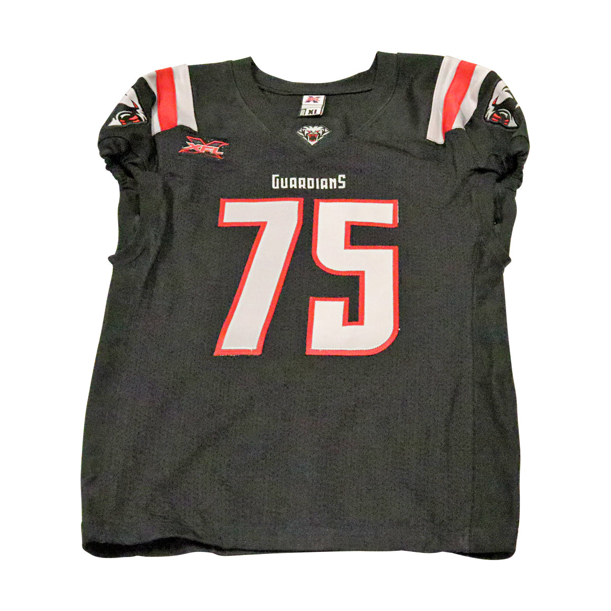 Maea Teuhema New York Guardians 2020 Game Used Home Jersey XL-Powers Sports Memorabilia