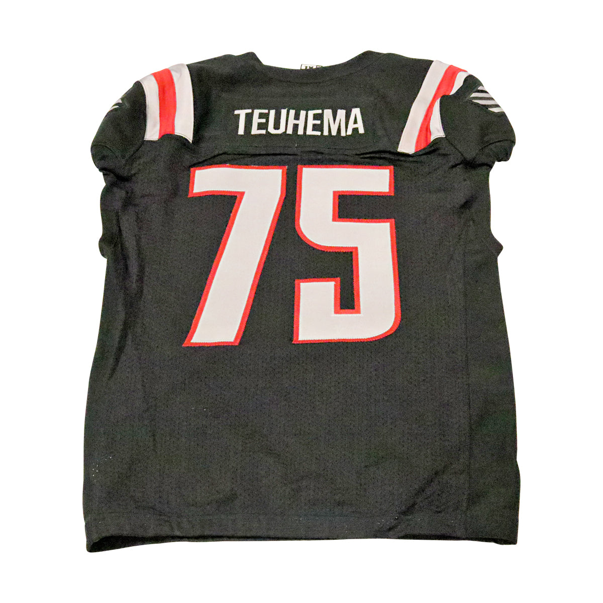 Maea Teuhema New York Guardians 2020 Game Used Home Jersey XL-Powers Sports Memorabilia