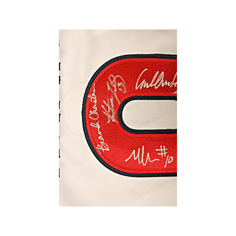 1999 US Womens World Cup Champions 8 Signature Signed Pro Style White #9 Soccer Jersey-Powers Sports Memorabilia