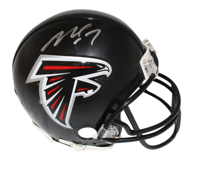 Michael Vick Signed Atlanta Falcons TB Mini Helmet – Beckett Authenticated-Powers Sports Memorabilia