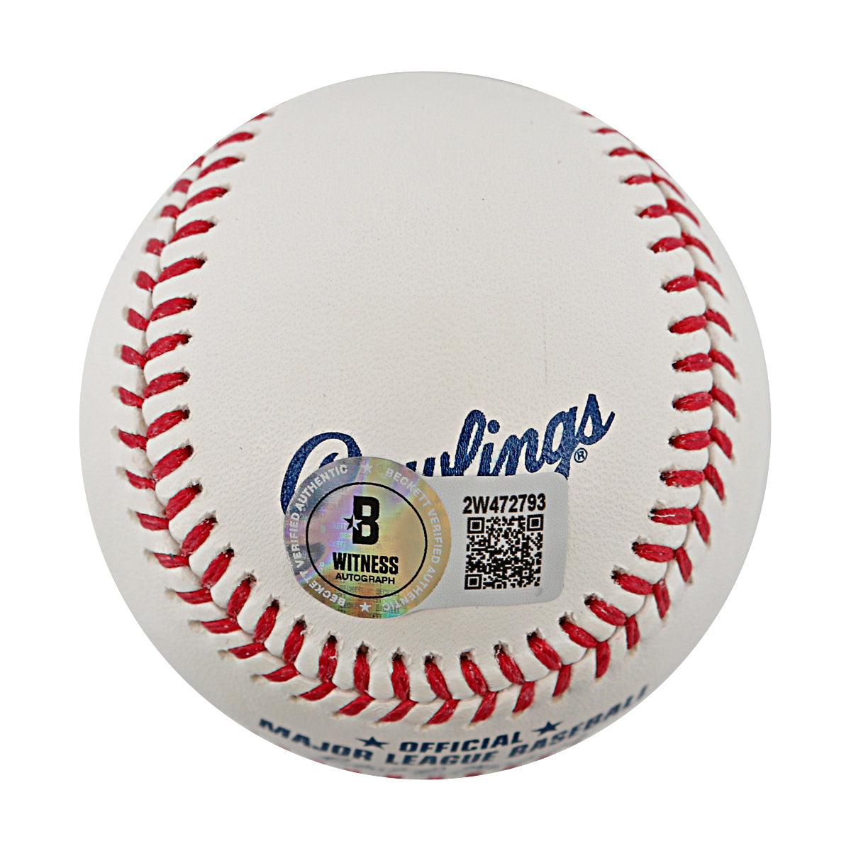 Mark Vientos New York Mets Signed Inscribed "Swaggy V" OMLB Baseball (Beckett Auth)-Powers Sports Memorabilia