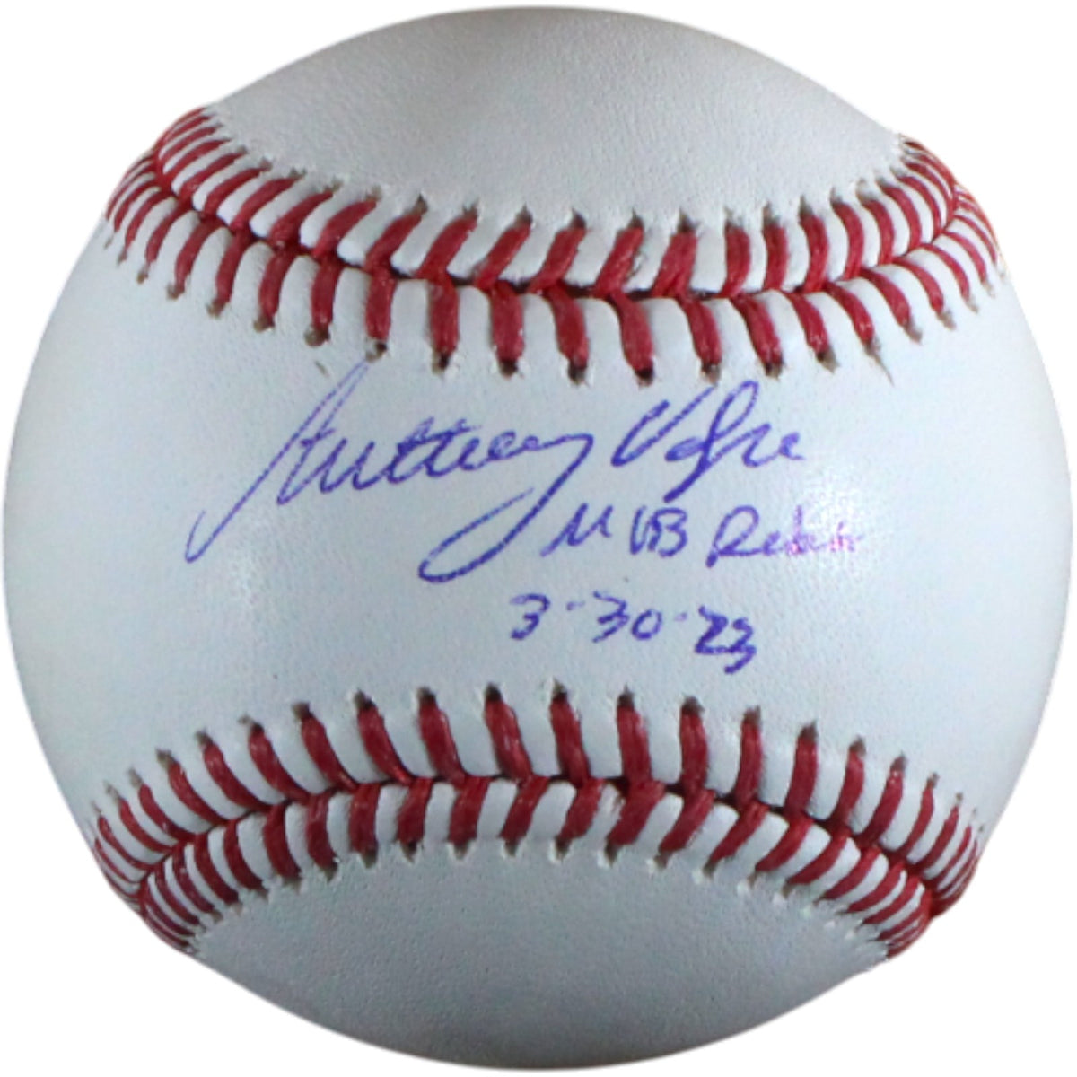 Anthony Volpe New York Yankees Signed Baseball - OML Baseball MLB Debut Fanatics-Powers Sports Memorabilia