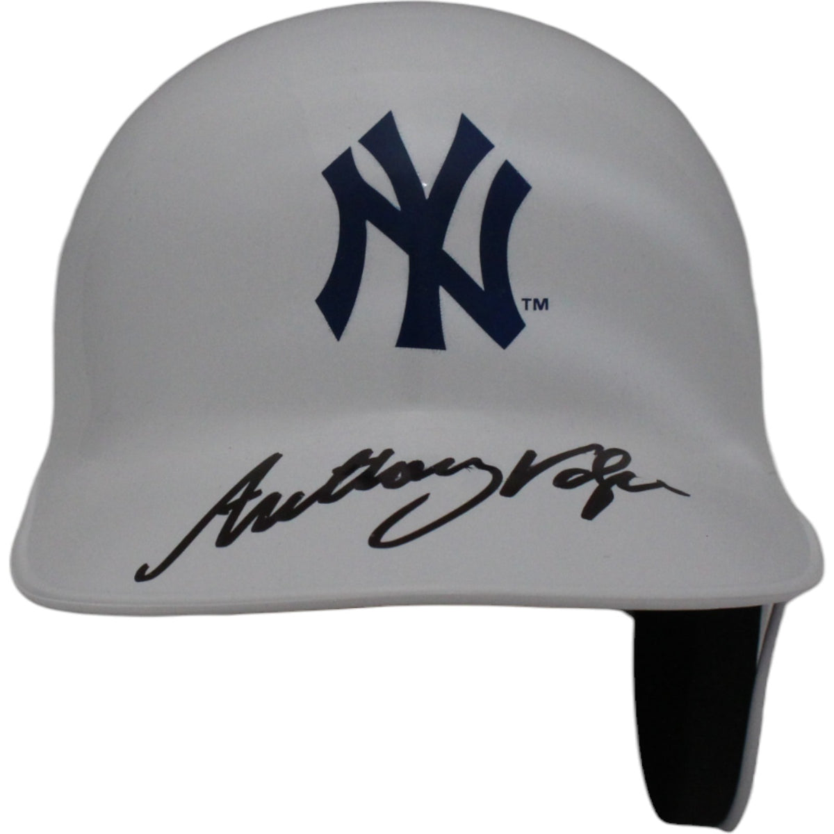 Anthony Volpe New York Yankees Signed Basketball - Mini Batting FAN-Powers Sports Memorabilia