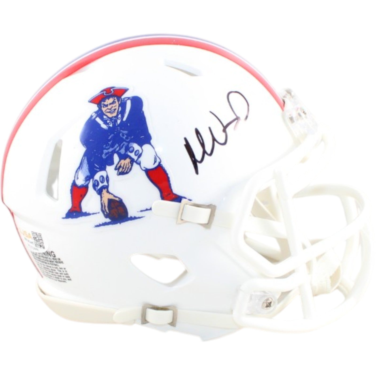 Mike Vrabel Signed New England Patriots 82-89 TB Mini-Powers Sports Memorabilia
