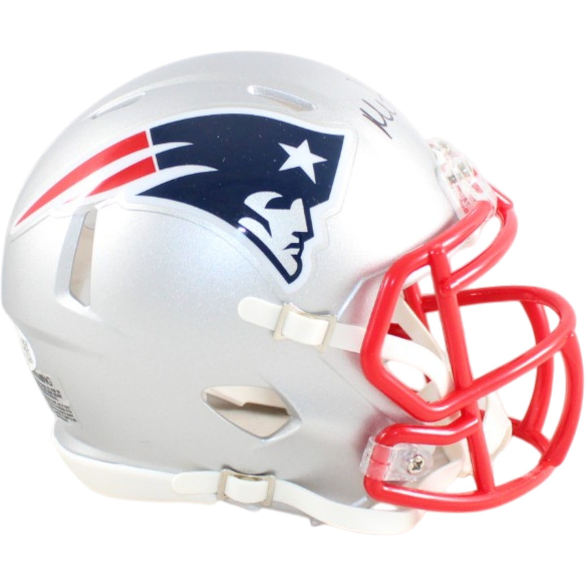 Mike Vrabel Signed New England Patriots Mini-Powers Sports Memorabilia