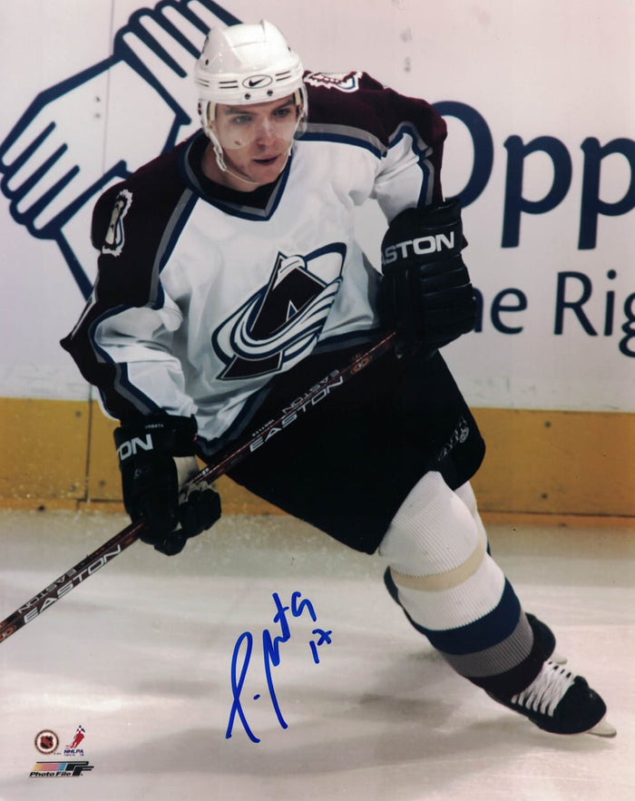 Radim Vrbata Signed Colorado Avalanche 8x10 Photo PF – White-Powers Sports Memorabilia