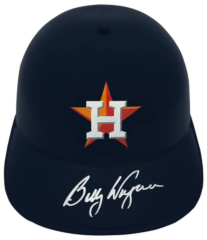 Billy Wagner Autographed Houston Astros Replica Souvenir Batting Helmet-Powers Sports Memorabilia