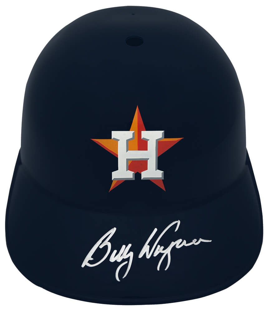 Billy Wagner Autographed Houston Astros Replica Souvenir Batting Helmet-Powers Sports Memorabilia