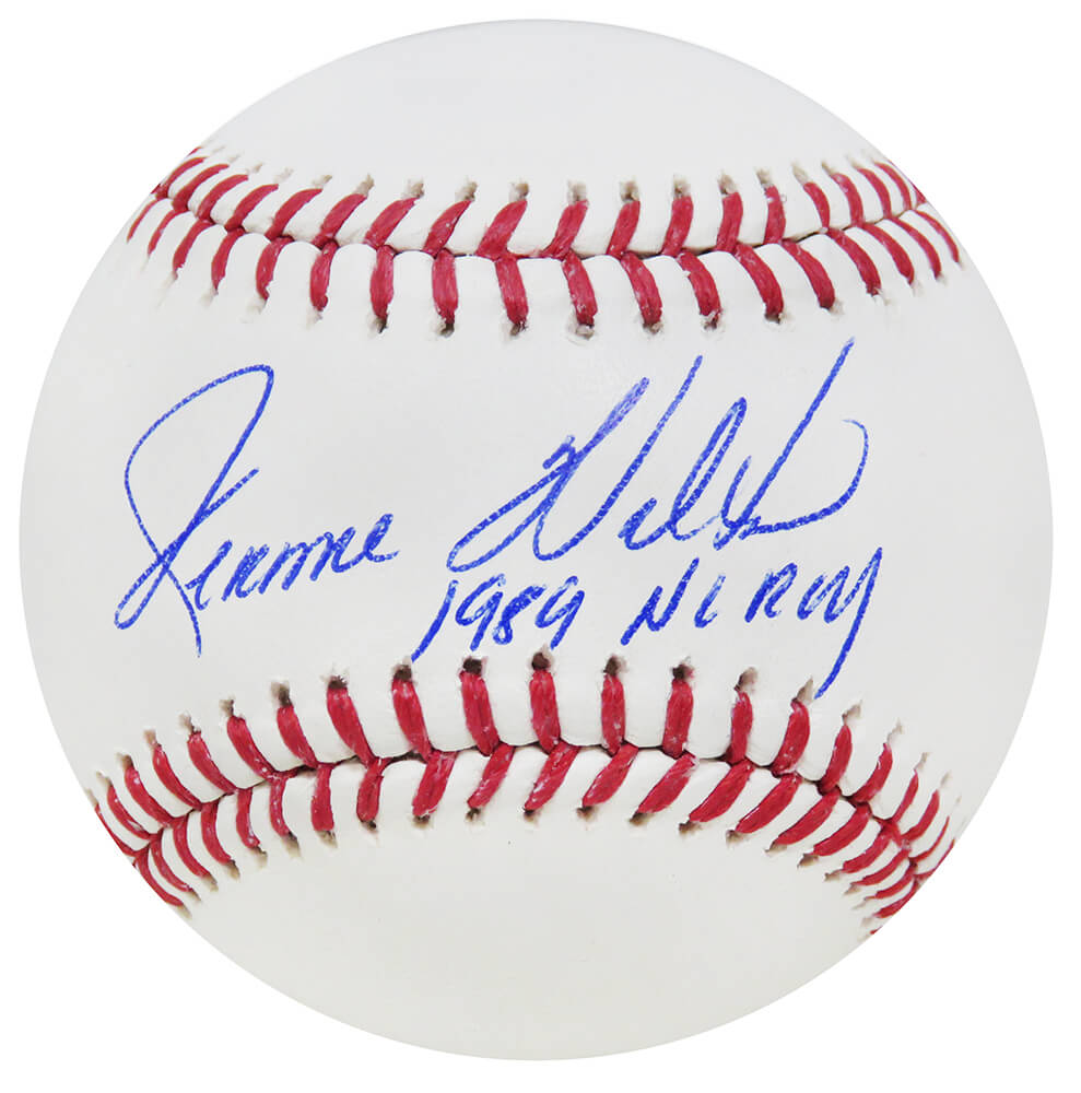 Jerome Walton Autographed Rawlings Official MLB Baseball with 1989 NL ROY-Powers Sports Memorabilia