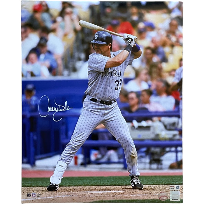 Larry Walker Signed Colorado Rockies 16x20 Photo – Tristar Authenticated-Powers Sports Memorabilia
