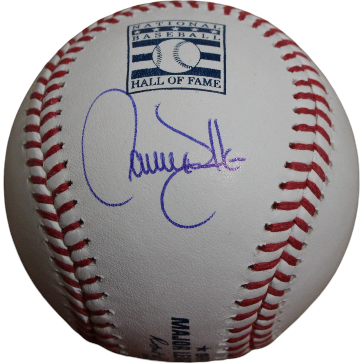 Larry Walker Colorado Rockies HOF Signed OML Baseball TRI 47368-Powers Sports Memorabilia