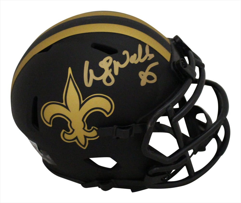 Wesley Walls Signed New Orleans Saints Eclipse Mini Helmet – Beckett Authenticated