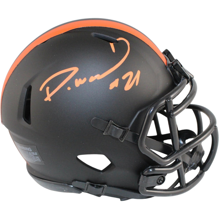 Denzel Ward Signed Cleveland Browns Eclipse Mini Helmet – JSA Authenticated-Powers Sports Memorabilia