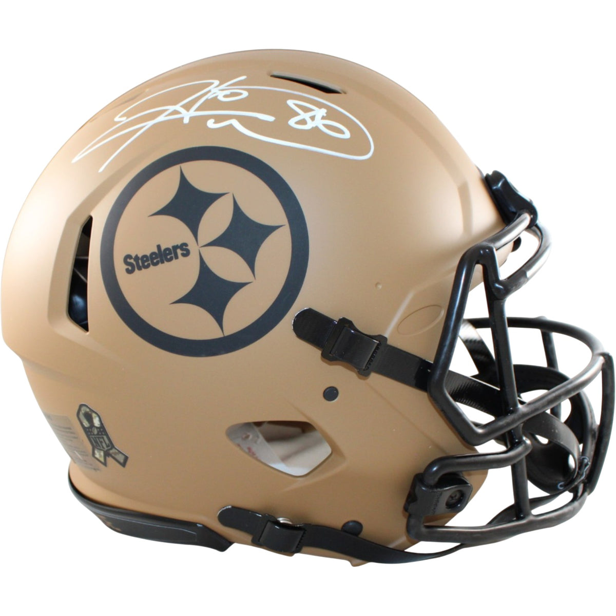 Hines Ward Pittsburgh Steelers Proline Signed Helmet 23 STS Beckett WIT 58620 Beckett-Powers Sports Memorabilia