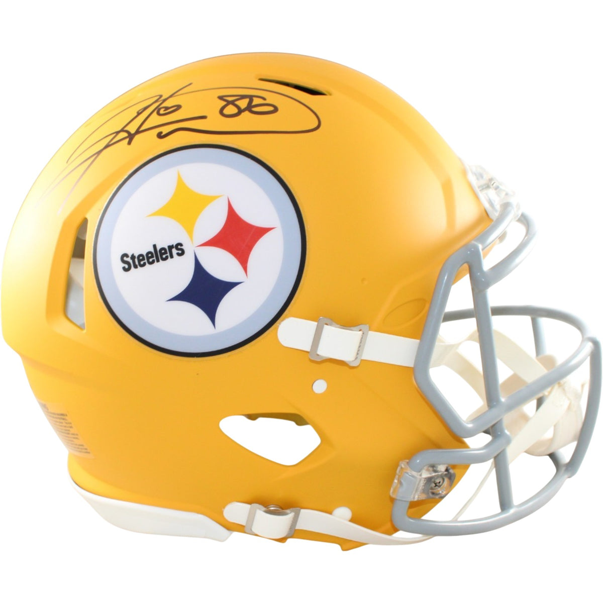 Hines Ward Pittsburgh Steelers Proline Signed Helmet 25 Alt Beckett WIT 58617 Beckett-Powers Sports Memorabilia