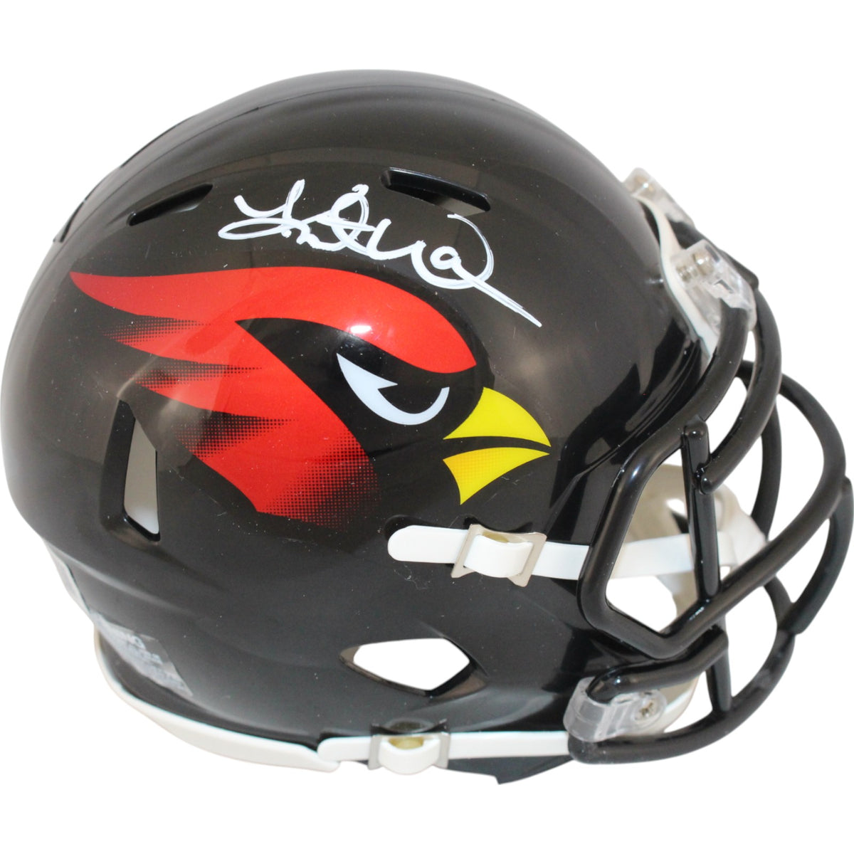 Kurt Warner Arizona Cardinals 22 Alt Signed Mini Helmet-Powers Sports Memorabilia