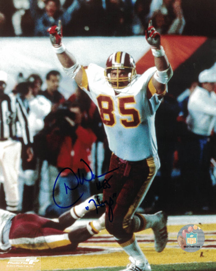 Donnie Warren Signed Washington Redskins 8x10 Photo-Powers Sports Memorabilia