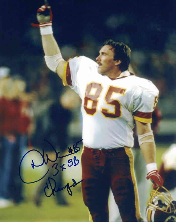 Donnie Warren Hand-Signed Washington Redskins 8x10 Photo-Powers Sports Memorabilia