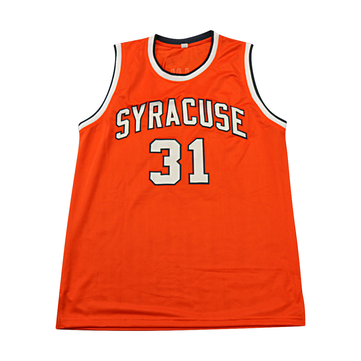 Pearl Washington Syracuse University Signed Pro Style Orange Jersey (JSA Auth)-Powers Sports Memorabilia