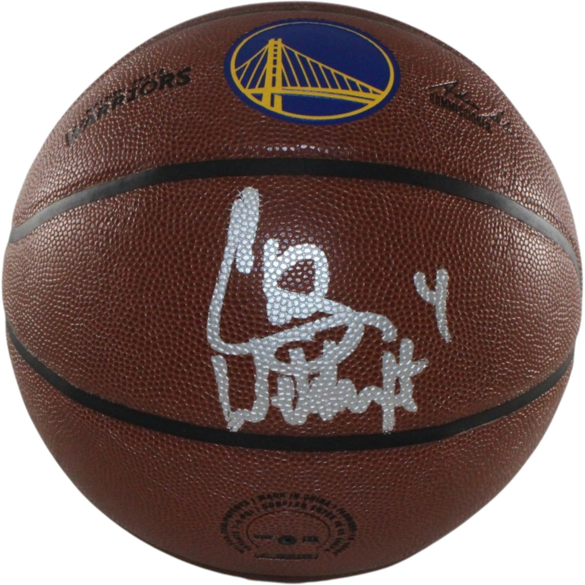 Chris Webber Signed Golden State Warriors Logo Basketball Fanatics-Powers Sports Memorabilia