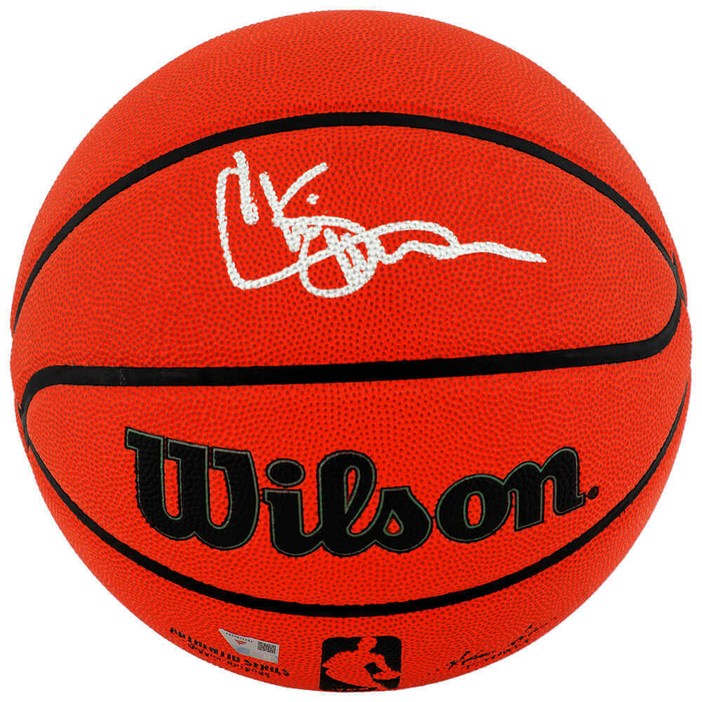 Chris Webber Autographed Wilson Indoor/Outdoor NBA Basketball - (Fanatics)-Powers Sports Memorabilia