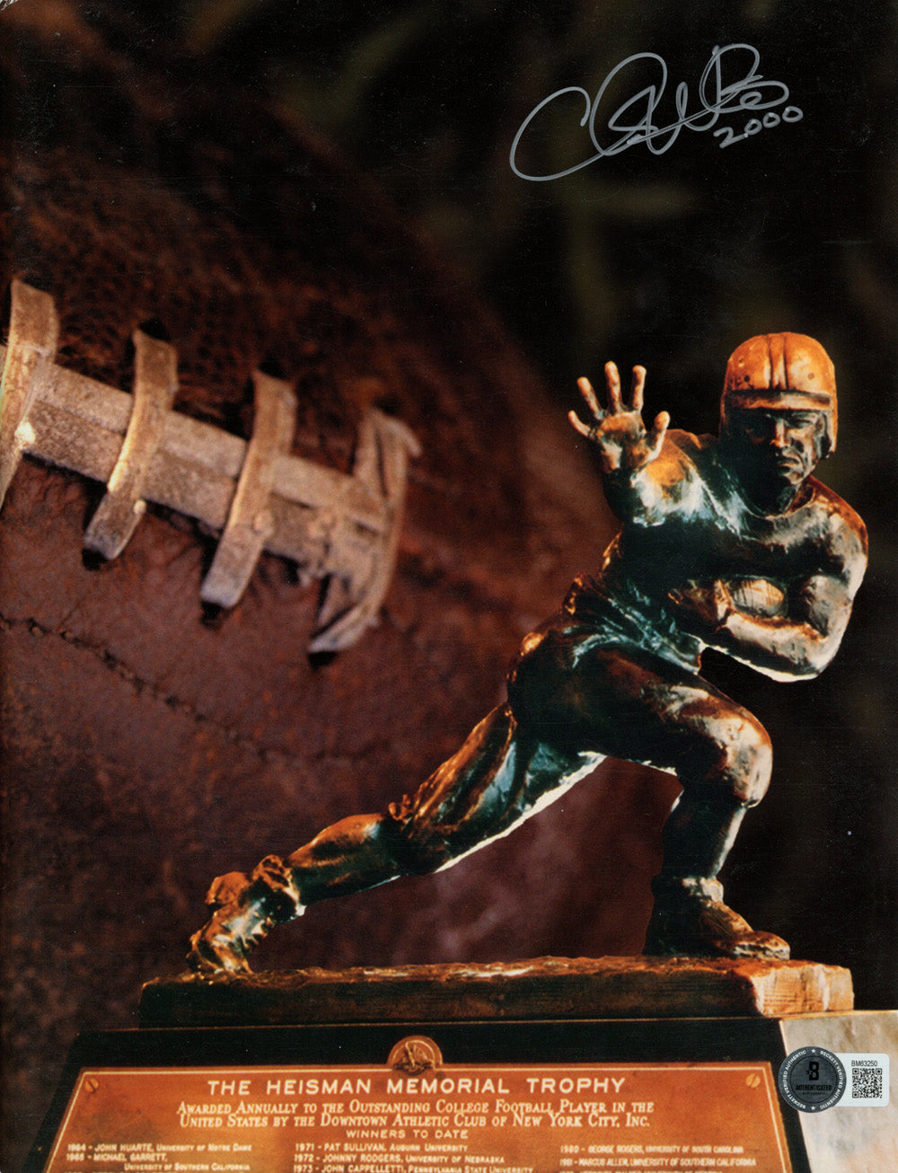 Chris Weinke Florida State Seminoles Signed Magazine - 2000 Heisman Journal Magazine Beckett Beckett-Powers Sports Memorabilia