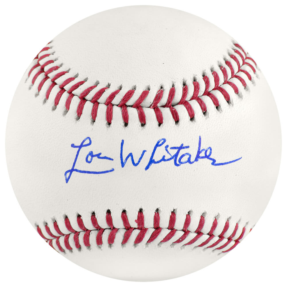 Lou Whitaker Autographed Rawlings Official MLB Baseball-Powers Sports Memorabilia