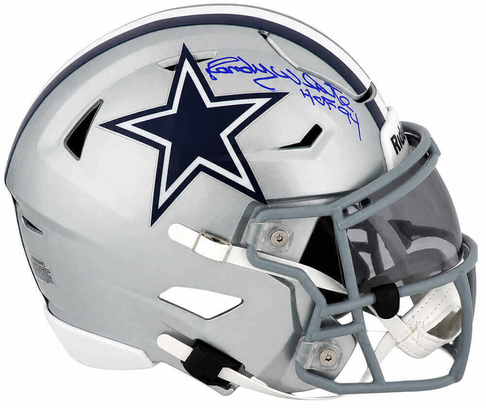 Randy White Autographed Dallas Cowboys Riddell Mid-Size (MIDI) SpeedFlex Helmet with HOF'94-Powers Sports Memorabilia