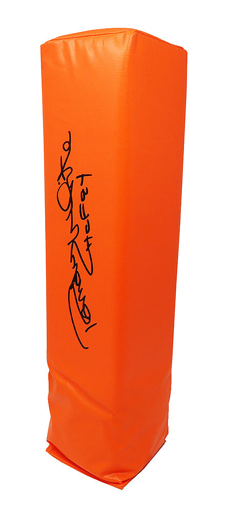 Randy White Autographed Orange Endzone Football Pylon w/ HOF 94