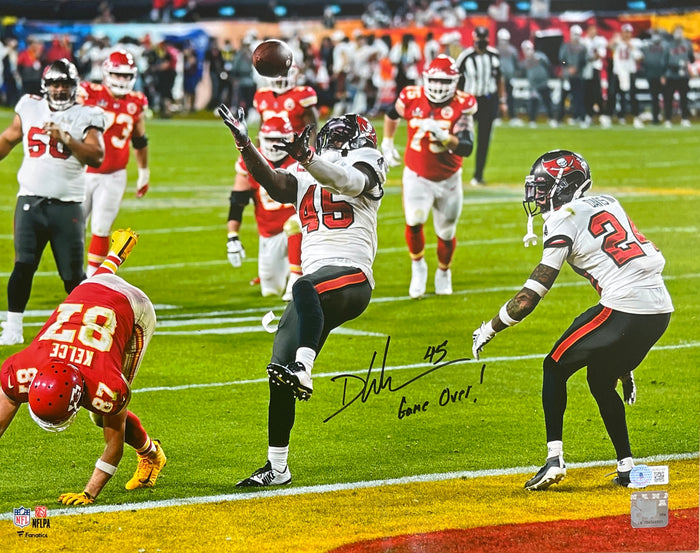 Devin White Signed Tampa Bay Buccaneers 16x20 Photo – Beckett Authenticated-Powers Sports Memorabilia
