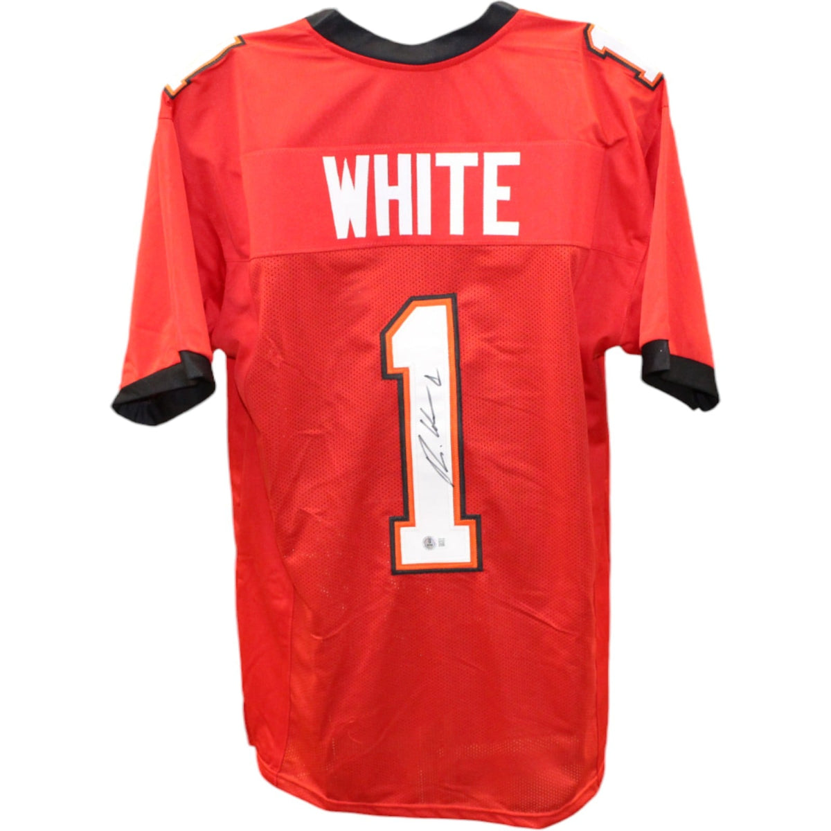 Rachaad White Signed Pro Style Red Jersey – Beckett Authenticated-Powers Sports Memorabilia