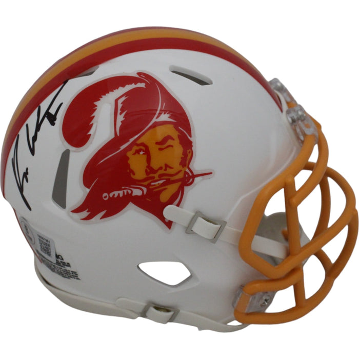 Rachaad White Signed Tampa Bay Buccaneers TB Mini Helmet – Beckett Authenticated-Powers Sports Memorabilia
