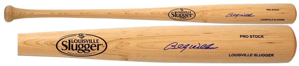 Billy Williams Autographed Louisville Slugger Pro Stock Blonde Baseball Bat-Powers Sports Memorabilia