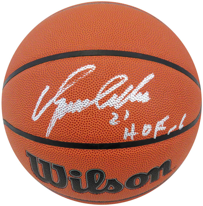 Dominique Wilkins Autographed Wilson Indoor/Outdoor NBA Basketball with HOF'06-Powers Sports Memorabilia