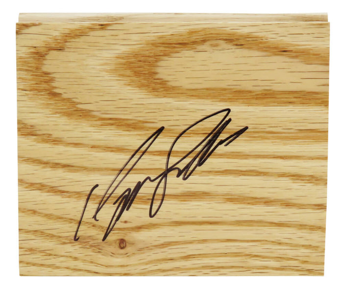 Dominique Wilkins Autographed 5x6 Floor Piece-Powers Sports Memorabilia