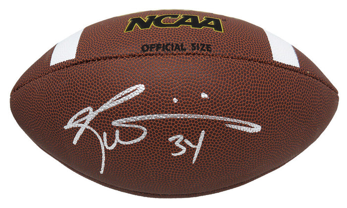 Ricky Williams Autographed Wilson NCAA Full Size Football-Powers Sports Memorabilia